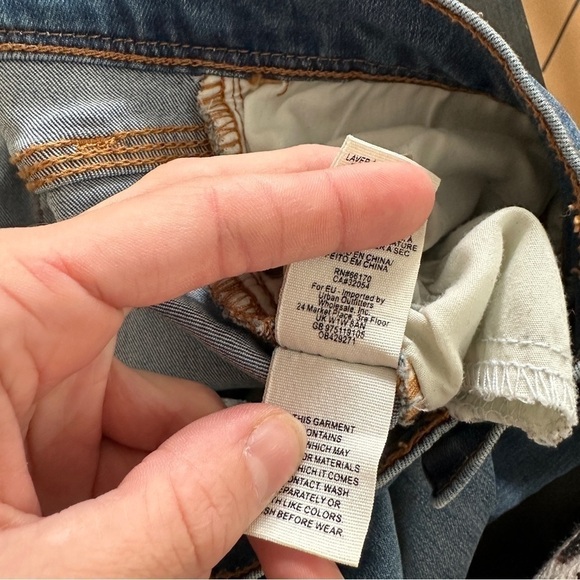 Free People Medium Wash Skinny Jeans - Picture 8 of 8